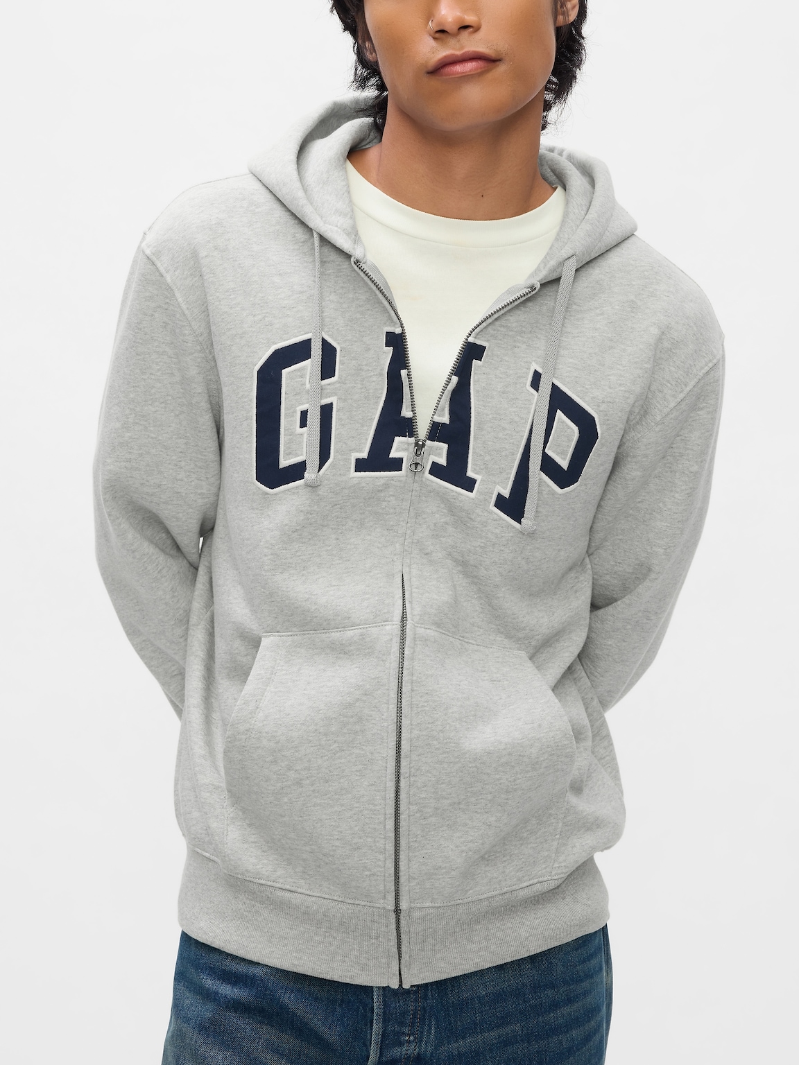 Adult VintageSoft Arch Logo Full-Zip Hoodie