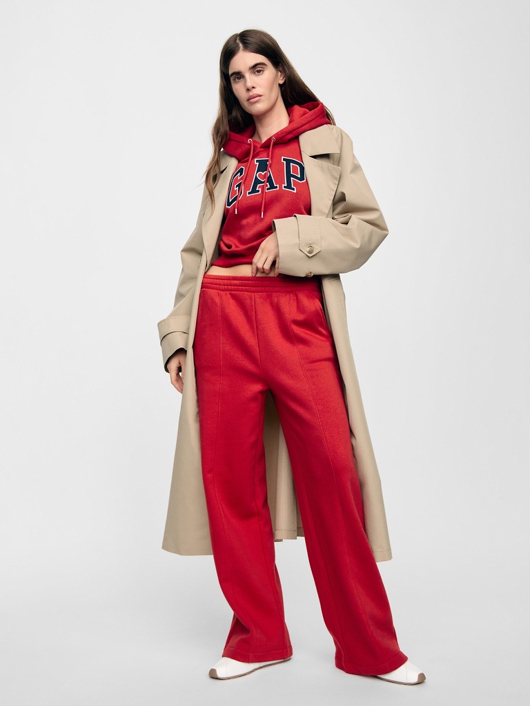 VintageSoft Crop Hoodie