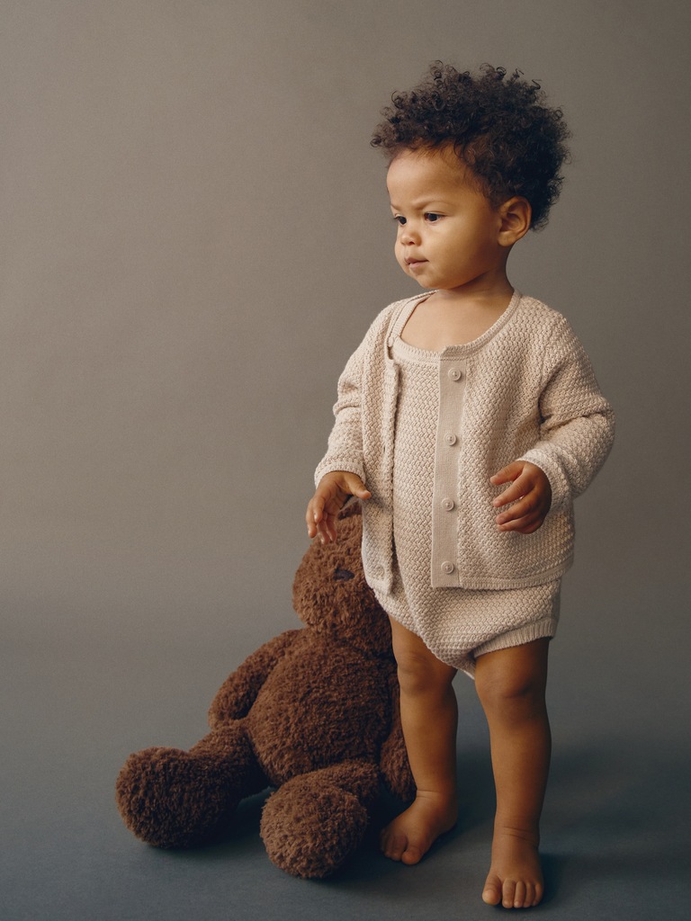 Baby Cardigan Sweater Outfit Set