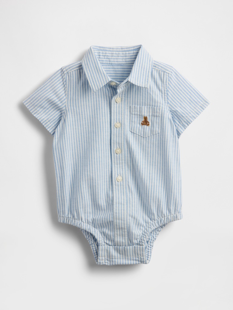 Baby Oxford Bodysuit