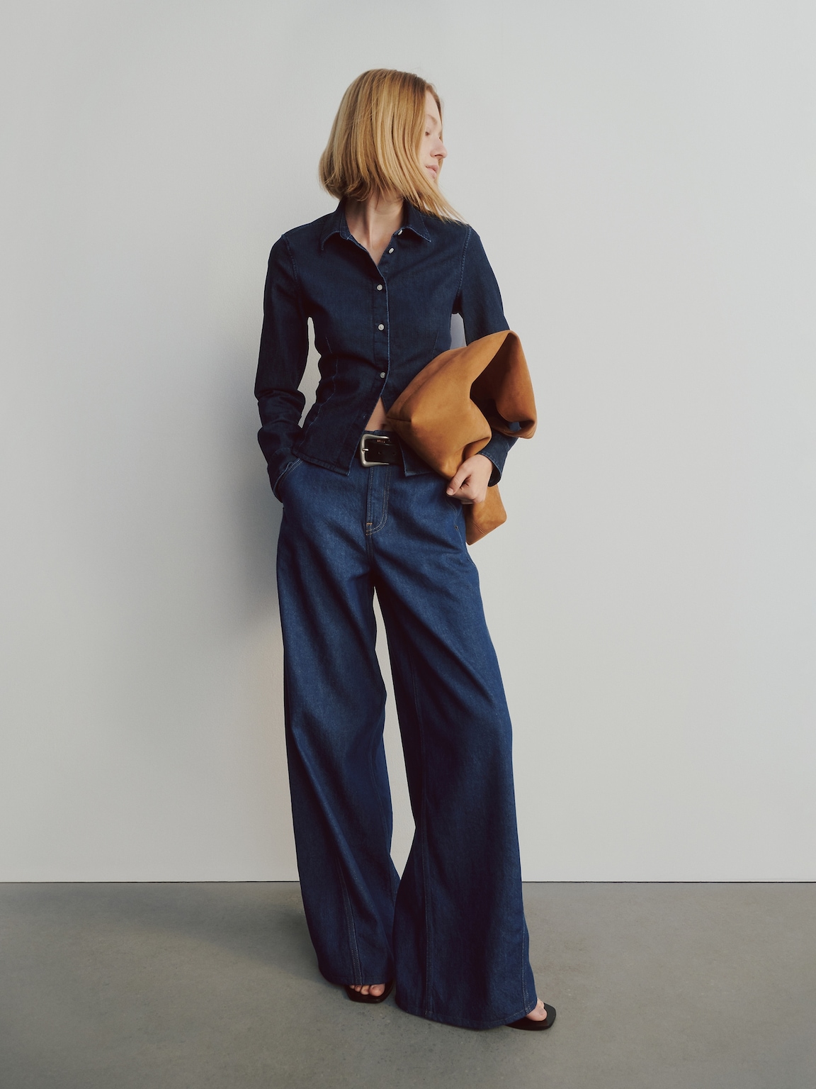 Mid Rise UltraSoft Baggy Jeans