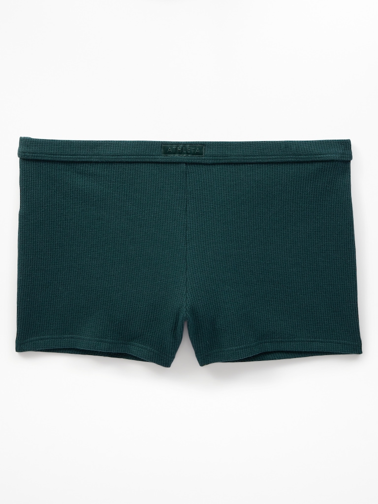 Tranquil Mid Rise Waffle Boyshort