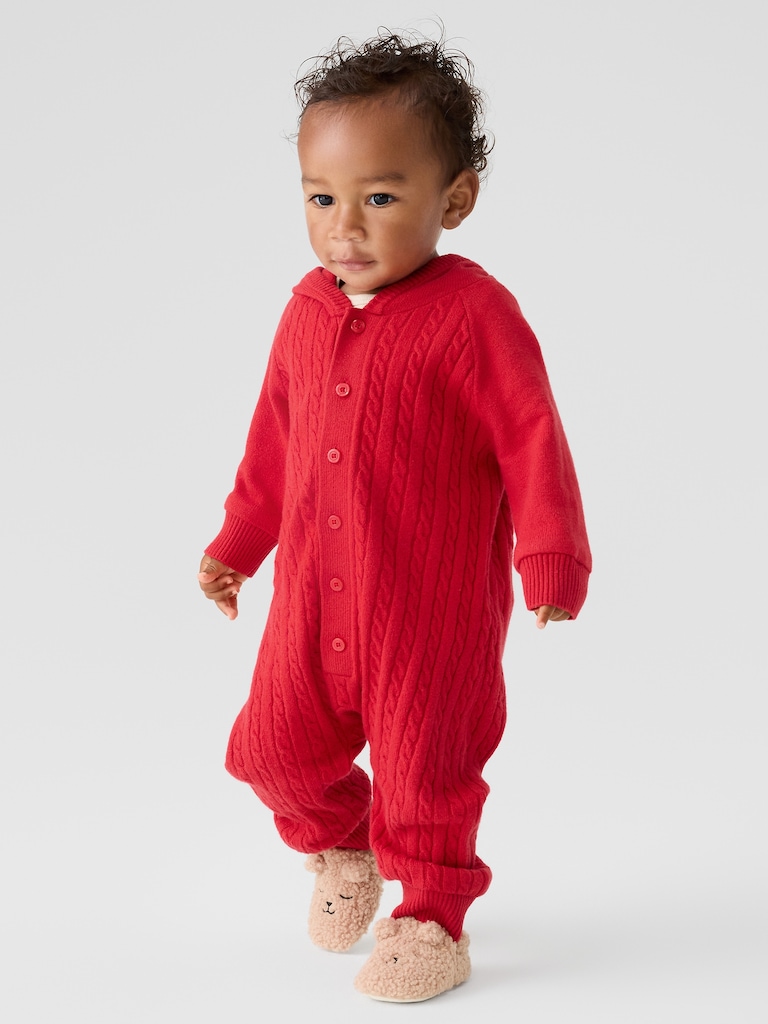 Baby Brannan Bear Sherpa Slippers