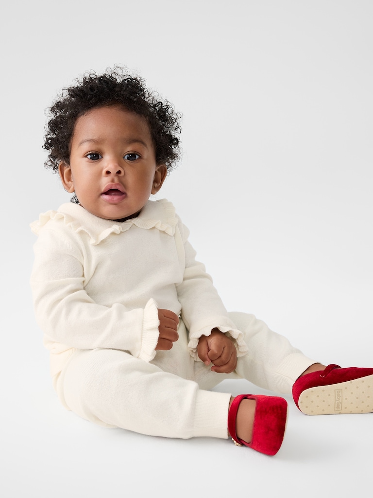 Baby Sweater Two-Piece Outfit Set