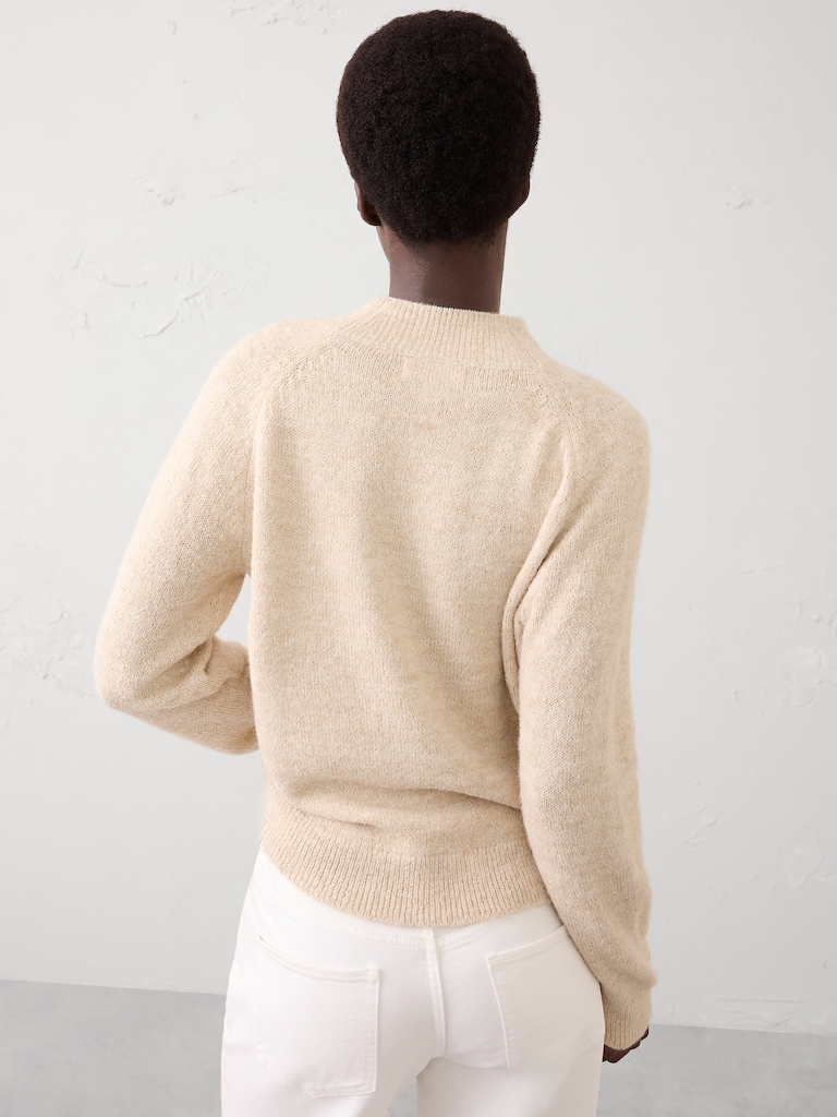 Brushed Pullover Sweater
