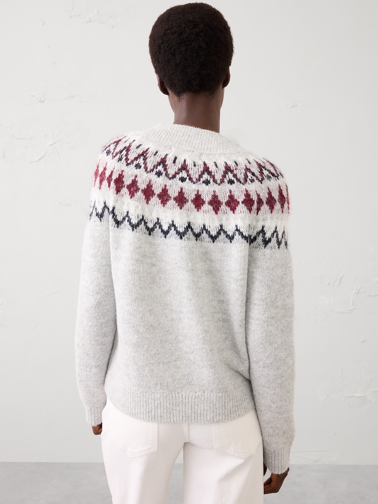 Brushed Pullover Sweater