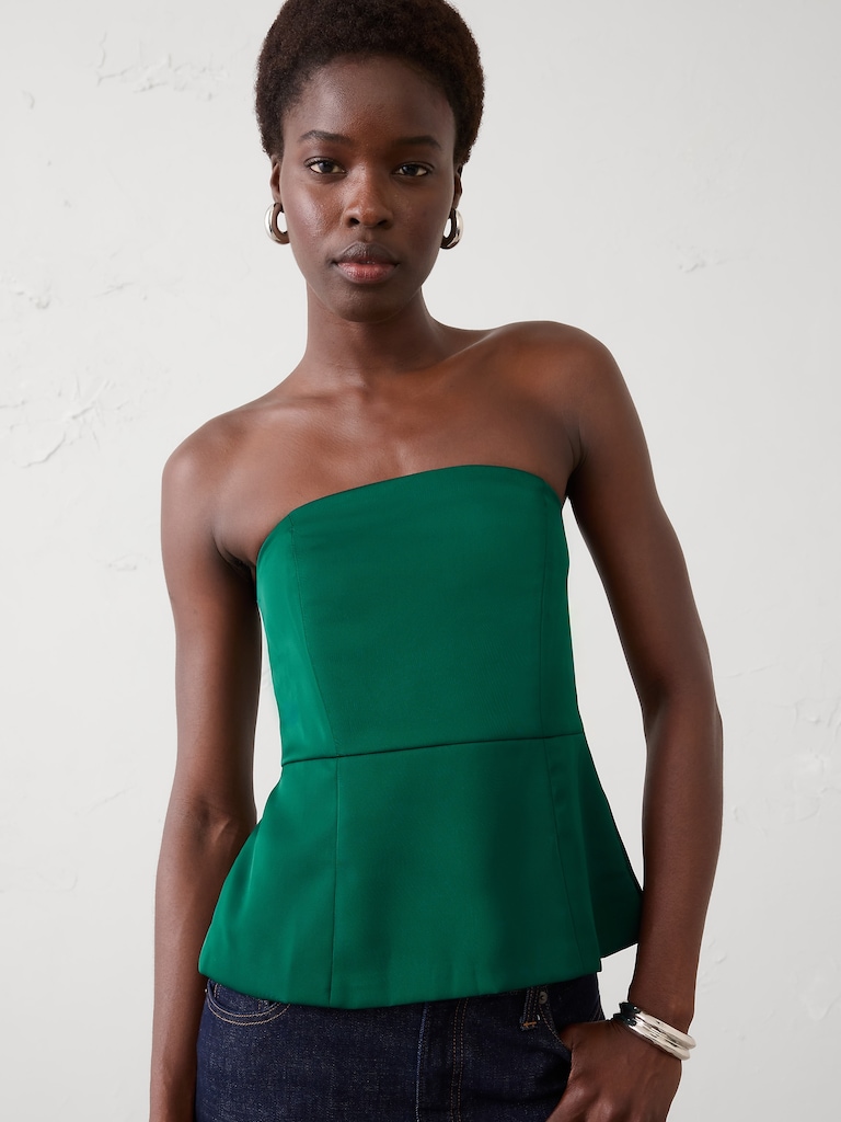 Satin Corset Top