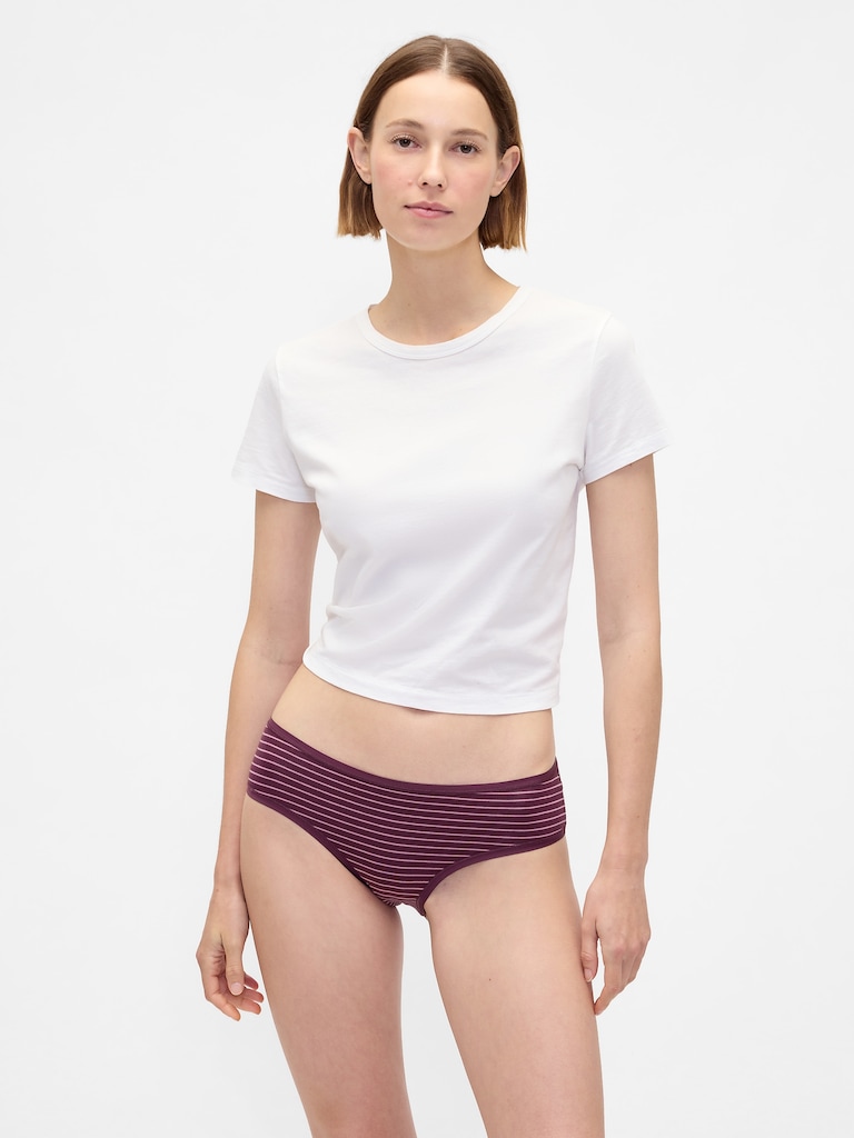 Organic Stretch Cotton Hipster