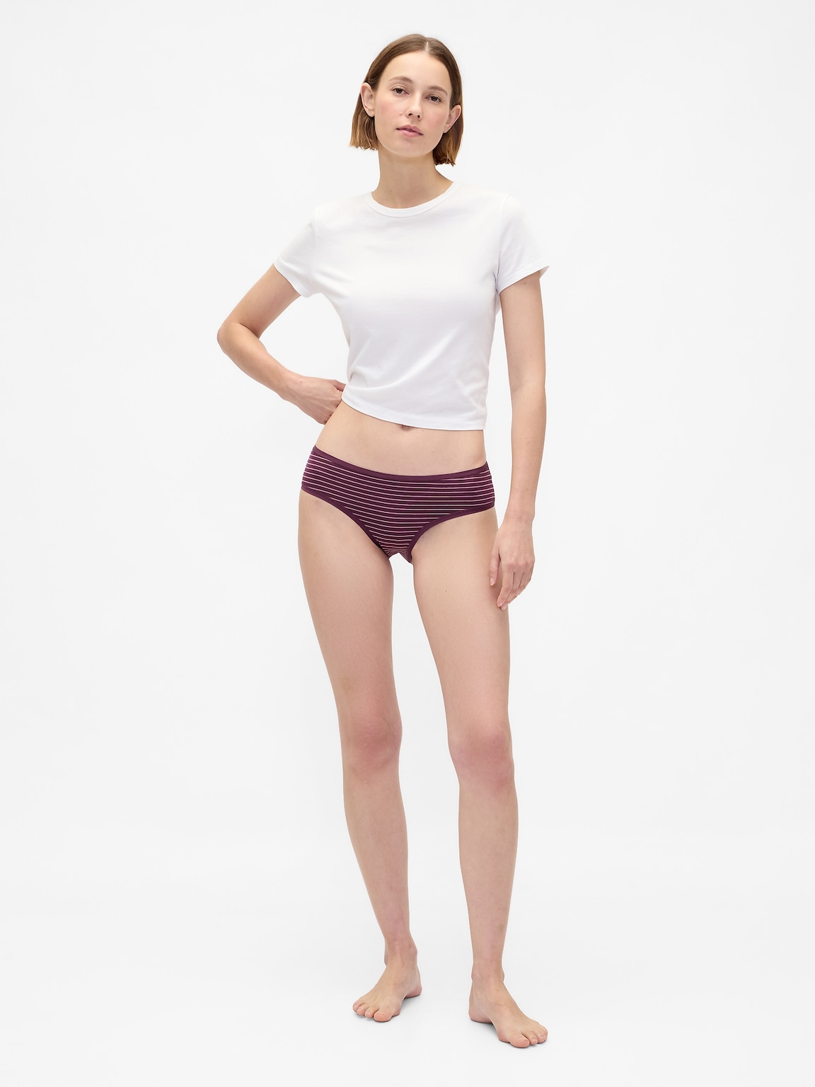 Organic Stretch Cotton Hipster