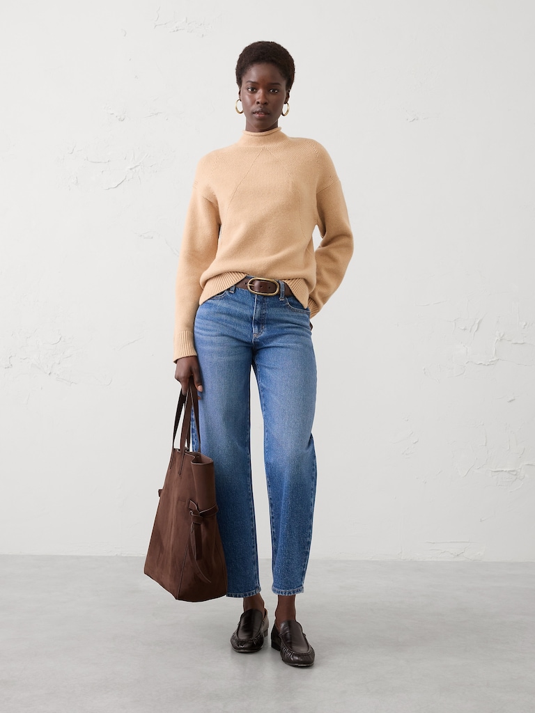Perfectly Soft Roll-Neck Sweater