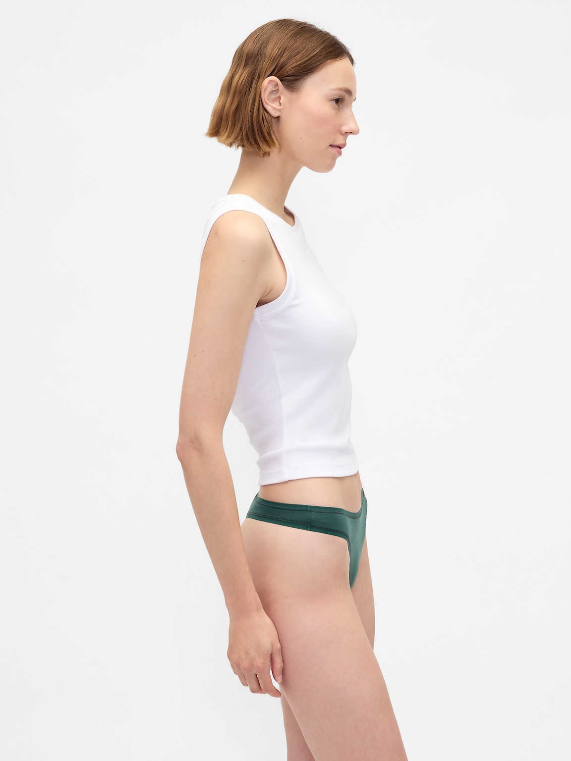 Organic Stretch Cotton Thong