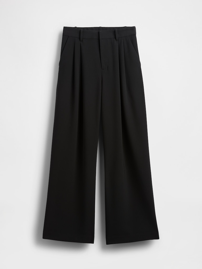 Curvy 365 High Rise Pleated Trousers