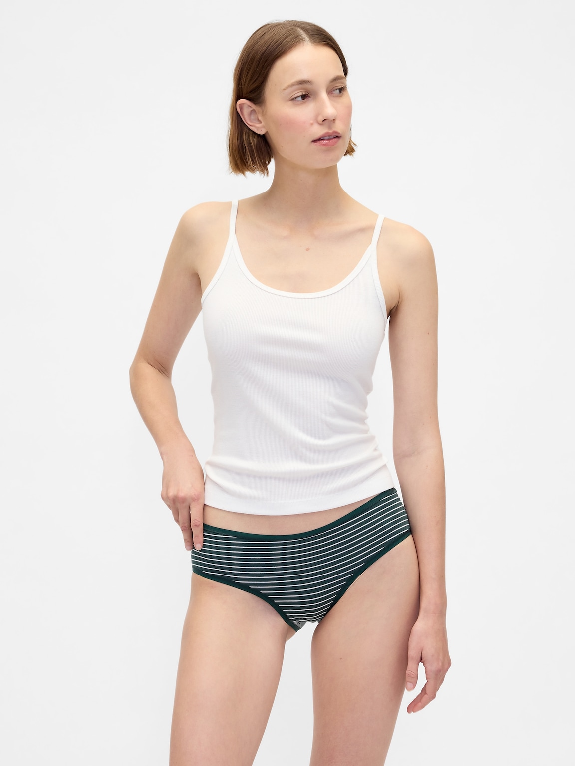 Organic Stretch Cotton Hipster (3-Pack)