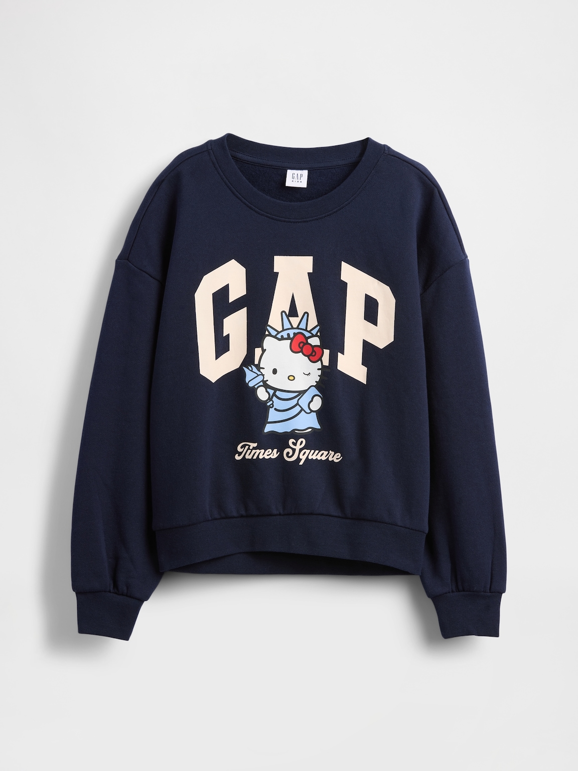 Kids VintageSoft Hello Kitty Logo Sweatshirt