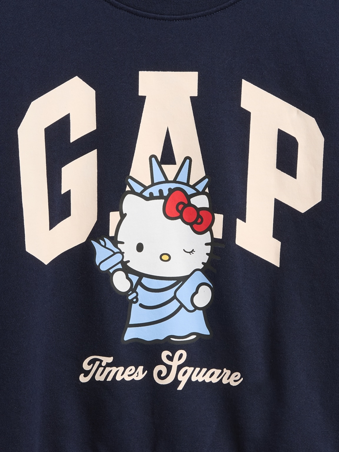 Kids VintageSoft Hello Kitty Logo Sweatshirt