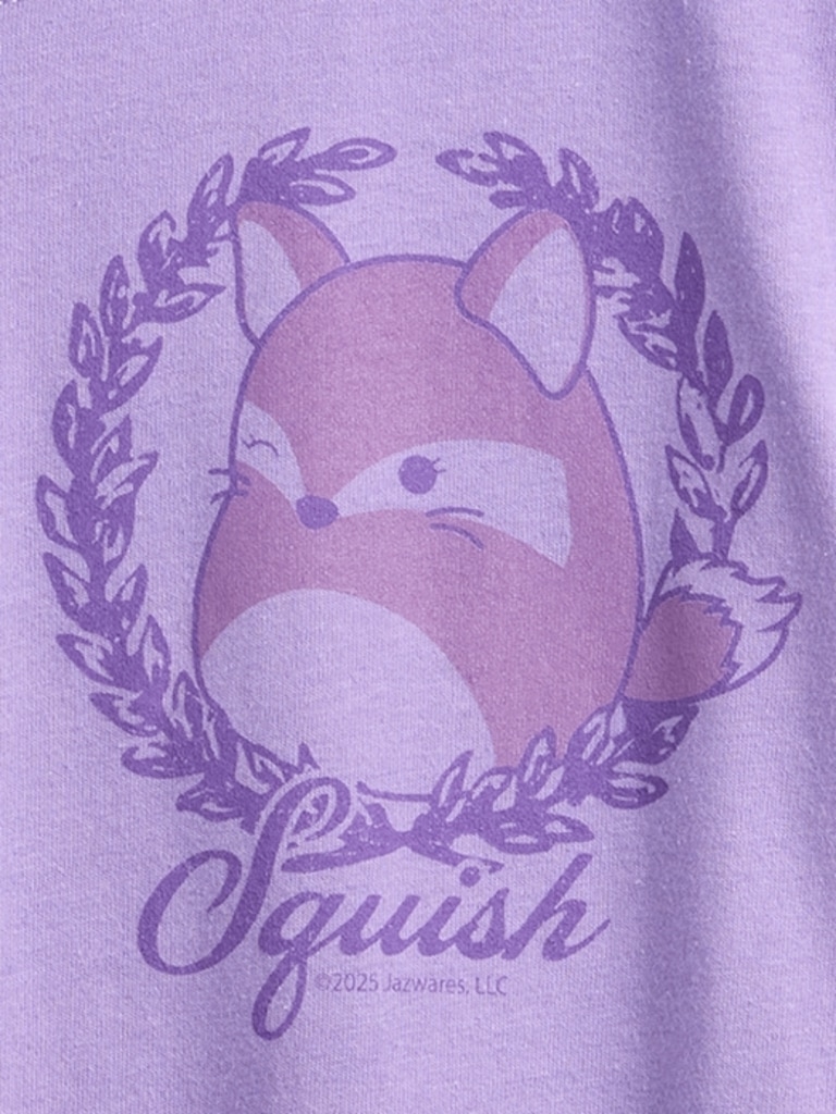 Kids Squishmallow Oversized Graphic T-Shirt