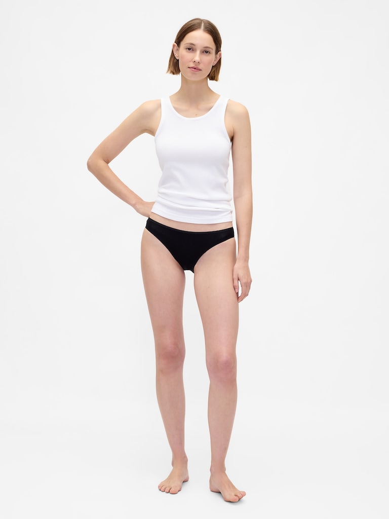 Organic Stretch Cotton Bikini Brief (3-Pack)
