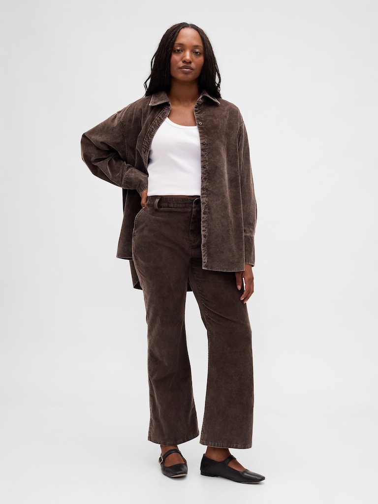 Corduroy Big Shirt