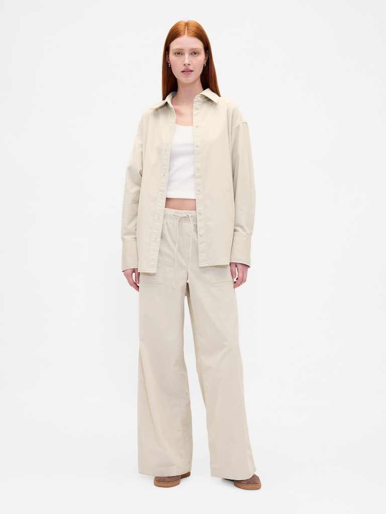 Corduroy Big Shirt