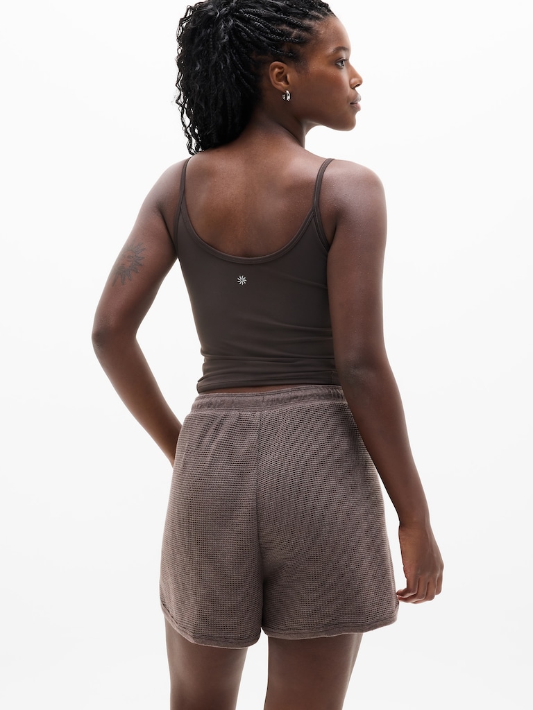 Tranquil Mid Rise Waffle Short