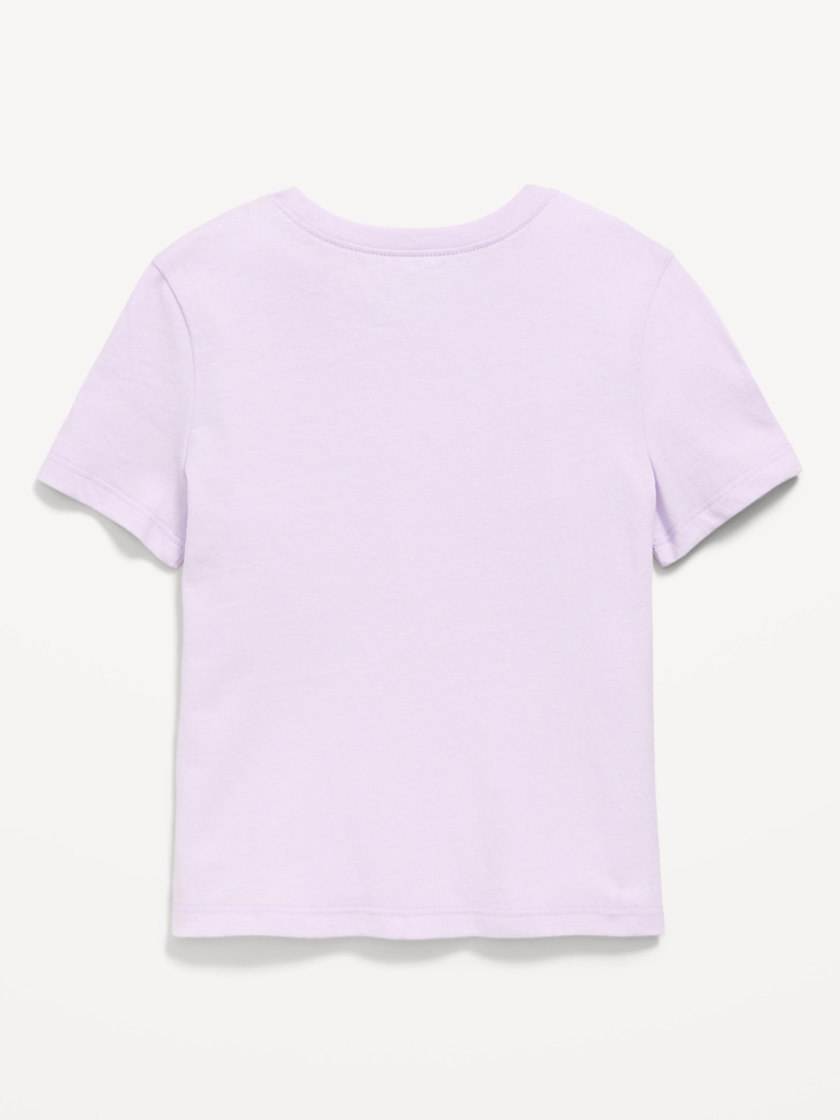 Short-Sleeve Logo-Graphic T-Shirt for Toddler Girls