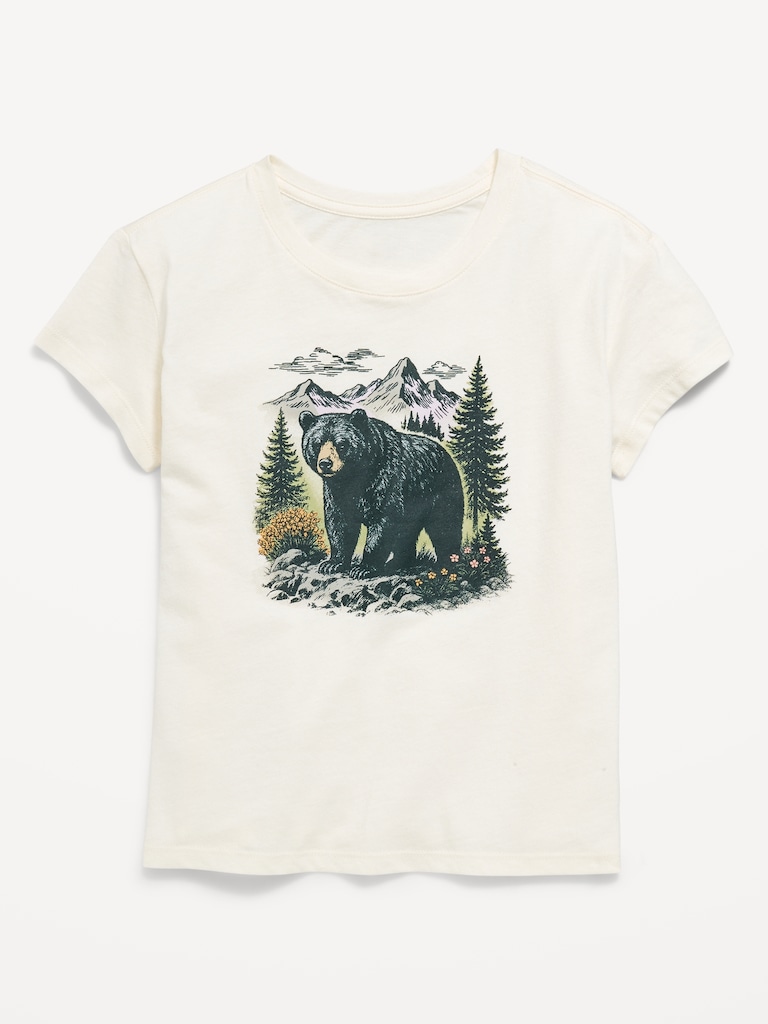 Short-Sleeve Graphic T-Shirt for Girls
