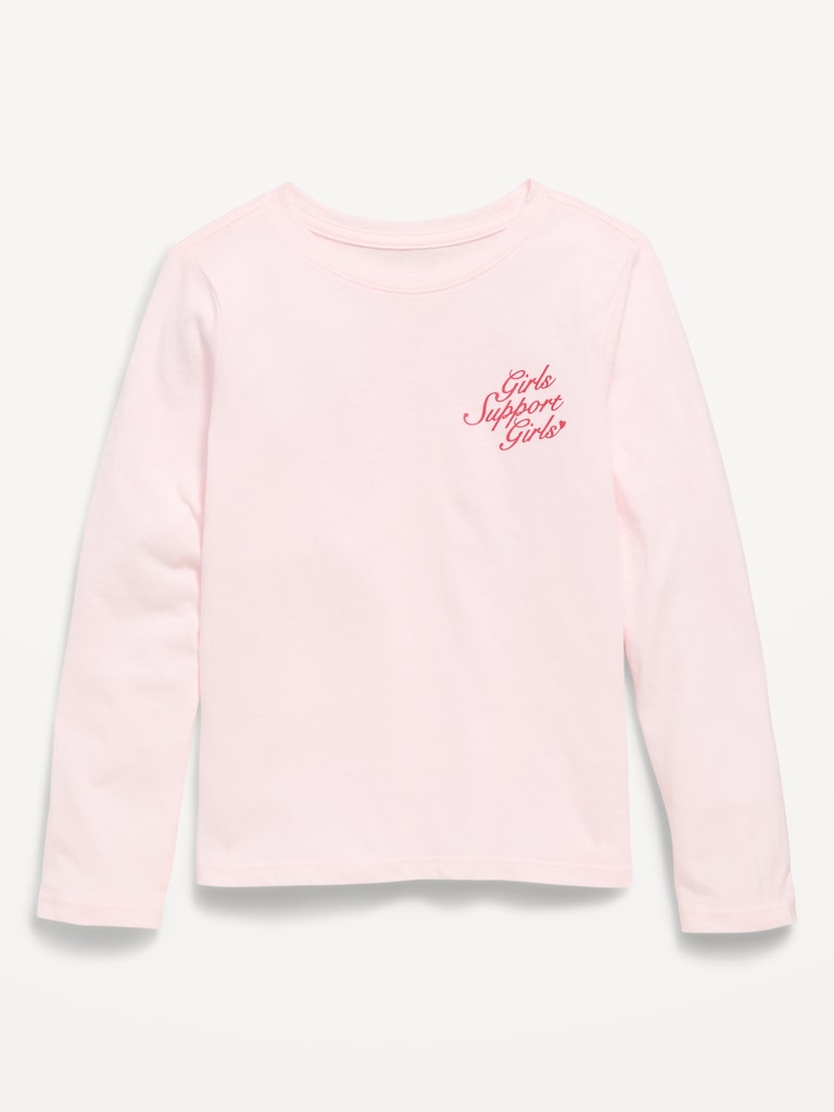 Long-Sleeve Graphic T-Shirt for Girls