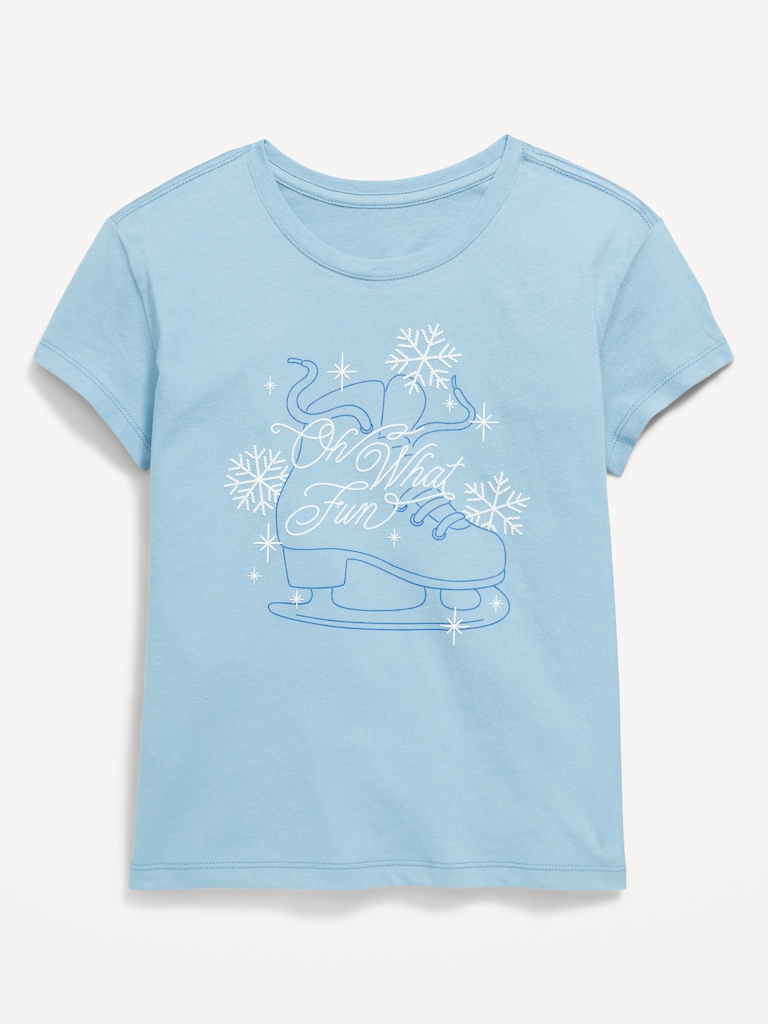 Short-Sleeve Graphic T-Shirt for Girls