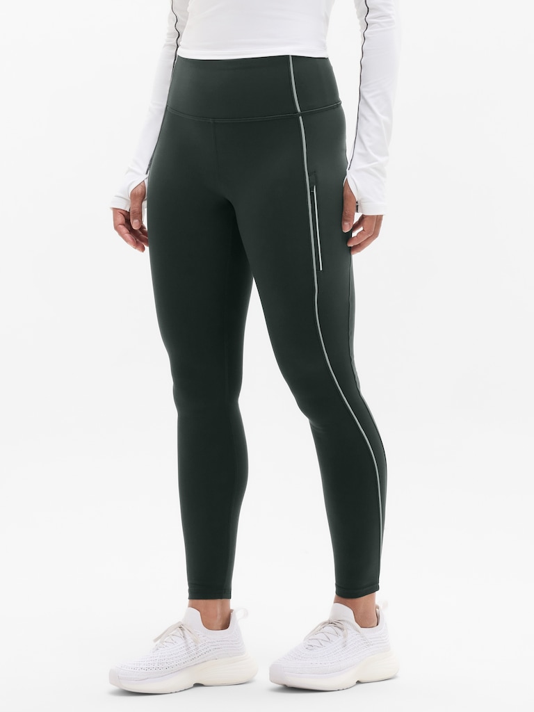Rainier High Rise Reflective Stripe Legging