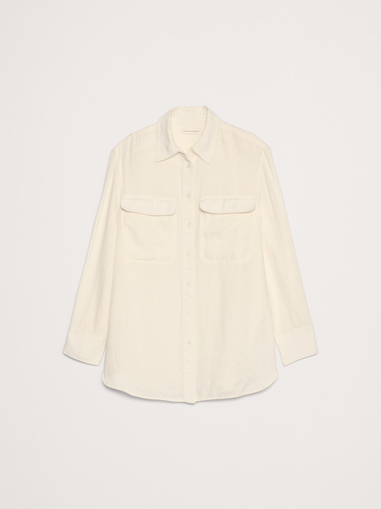 Linen Utility Shirt