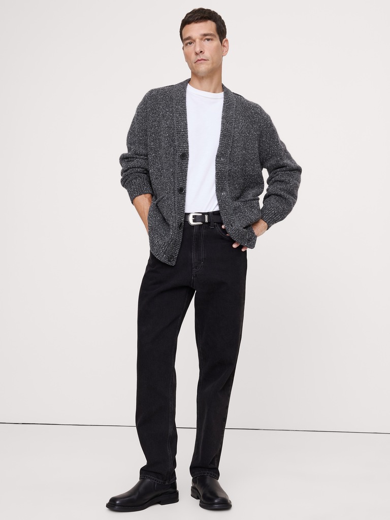 Donegal Wool-Blend Cardigan