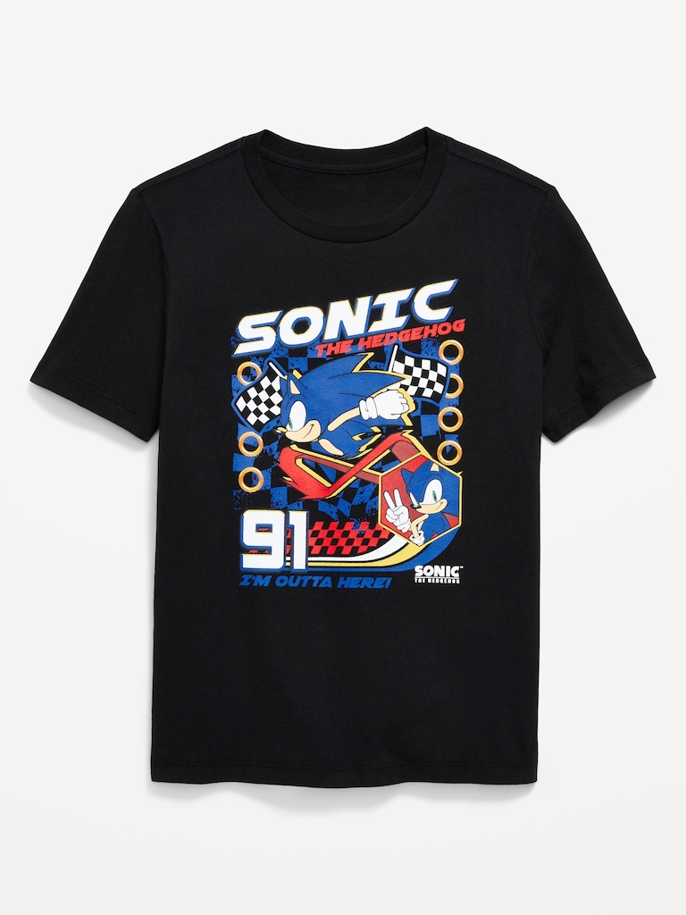 Sonic The Hedgehog™ Gender-Neutral Graphic T-Shirt for Kids