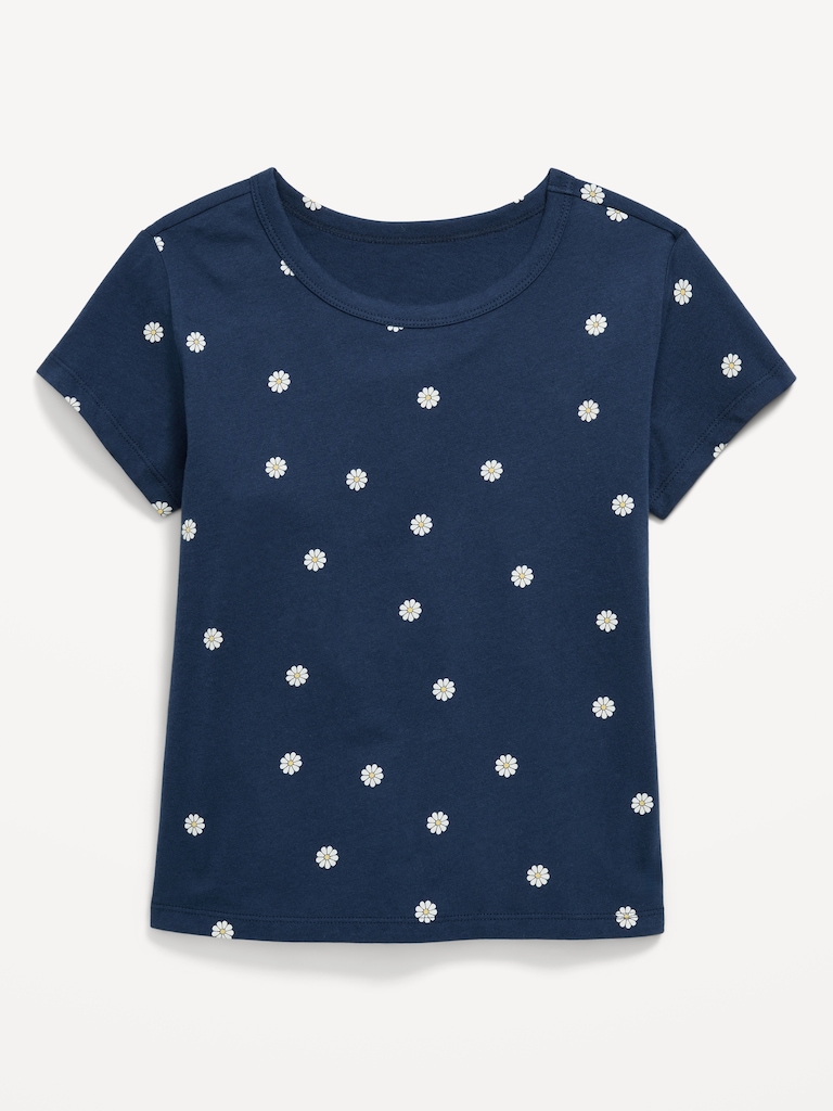 Printed Softest Short-Sleeve T-Shirt for Girls