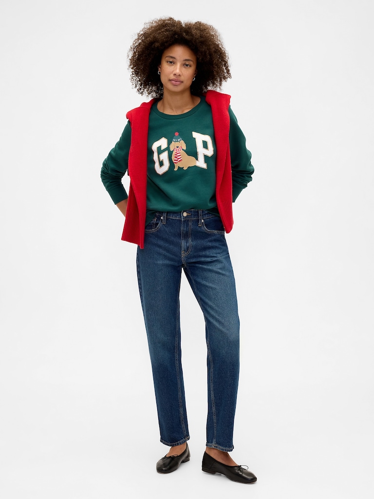 Relaxed Gap Logo Sweatshirt