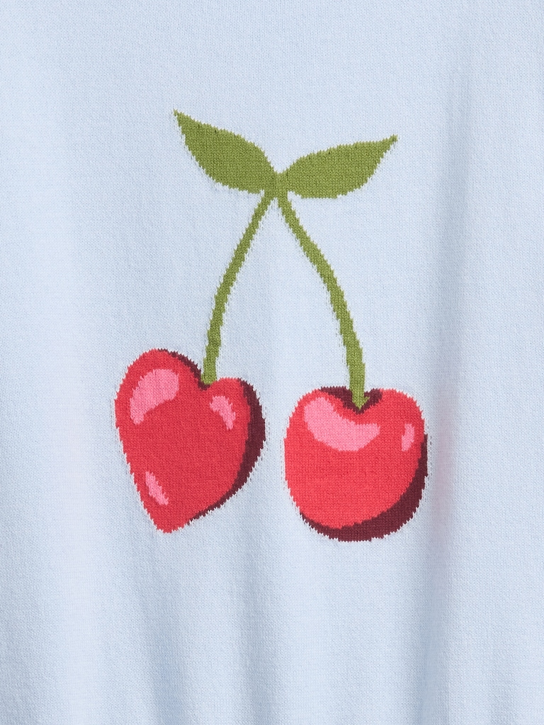 Kids Relaxed Roll-Neck Sweater