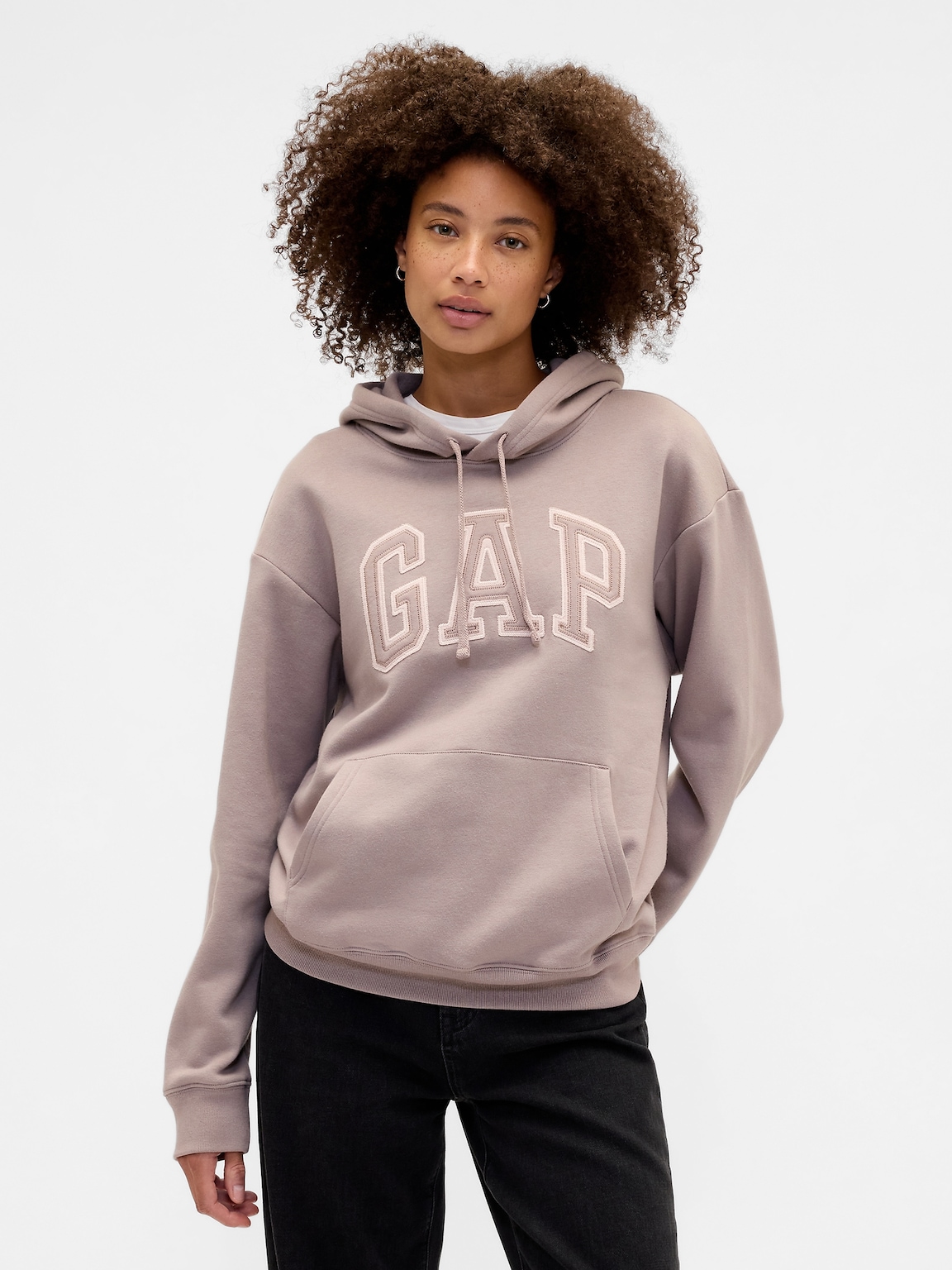 Relaxed Gap Logo Hoodie