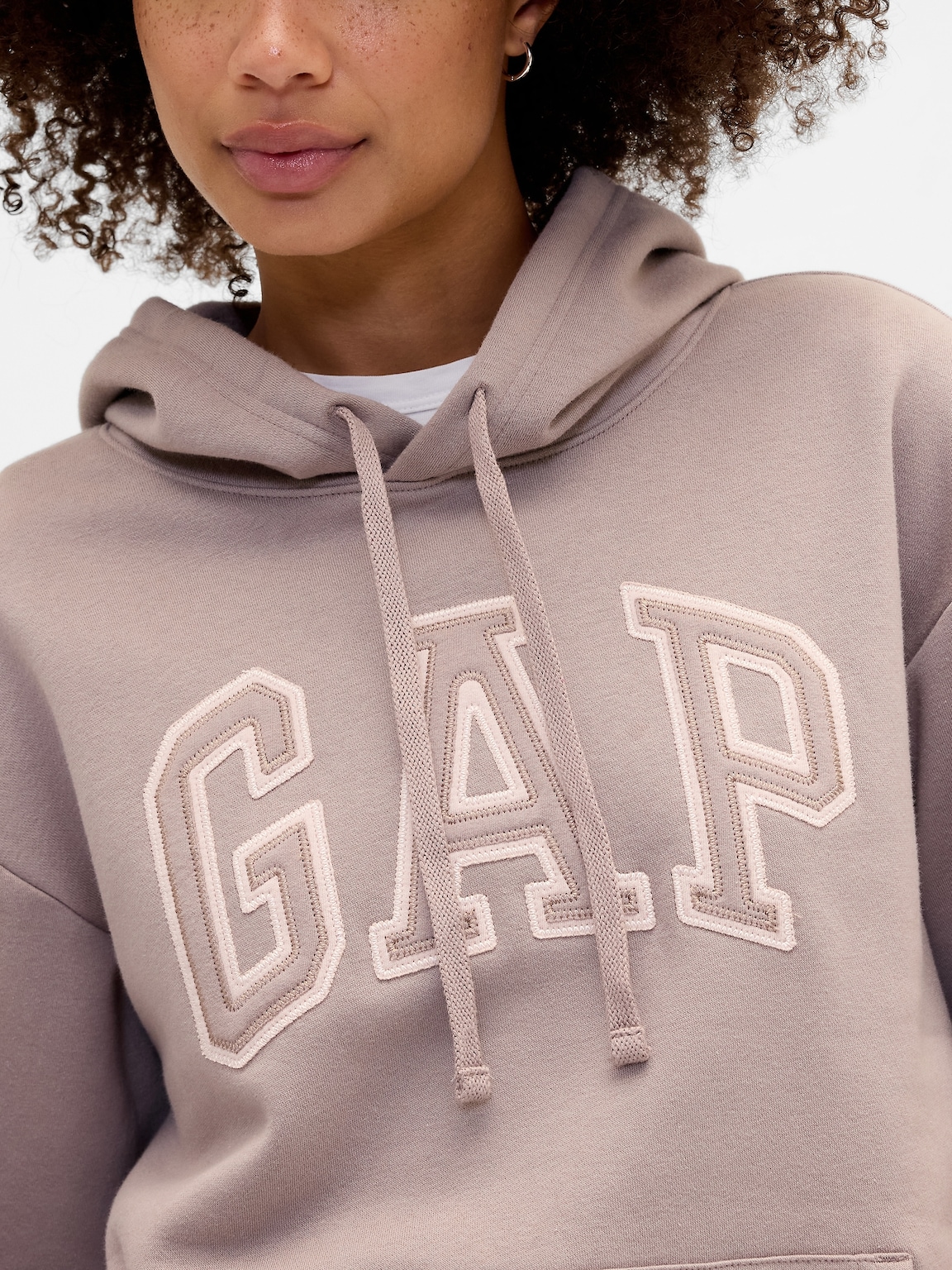 Relaxed Gap Logo Hoodie