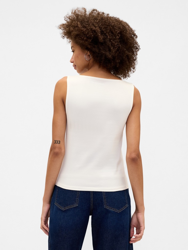 Boatneck Tank Top