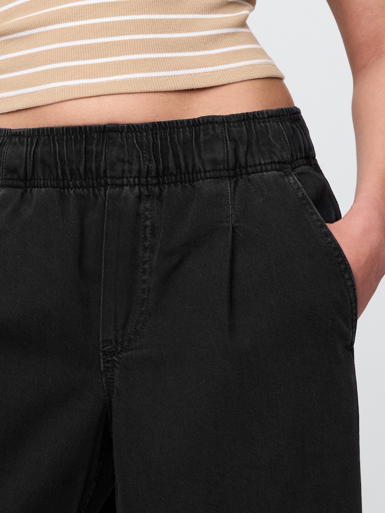 Mid Rise UltraSoft Easy Baggy Jeans
