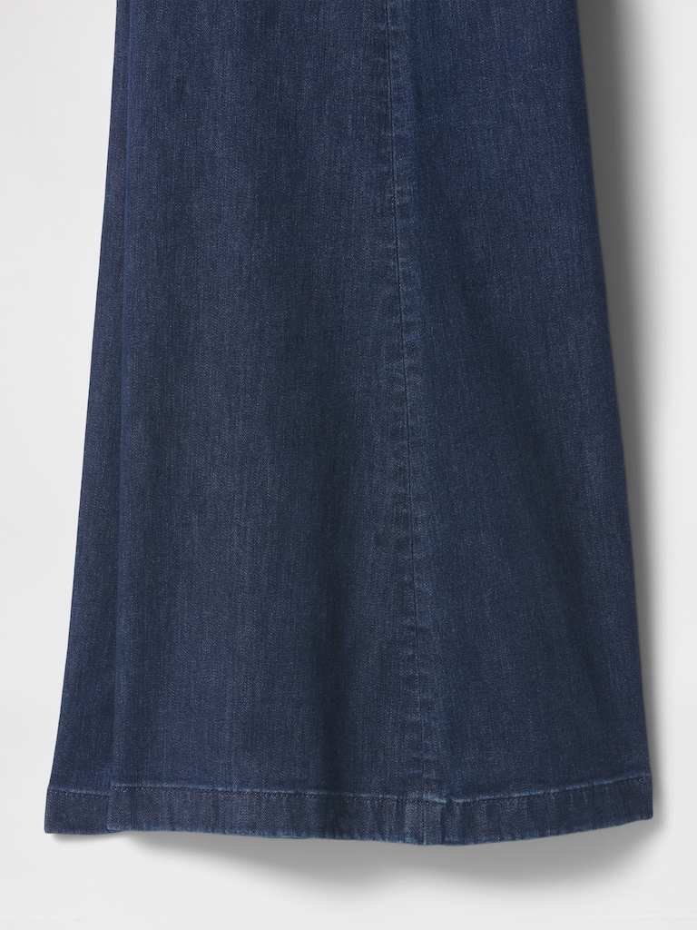 High Rise Wide Flare Jeans