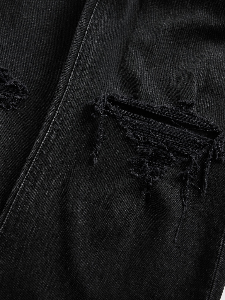 High Rise Cheeky Straight Jeans