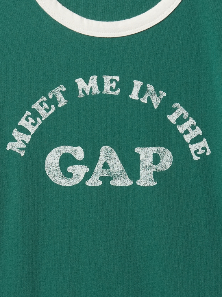 Cotton Jersey Logo Baby T-Shirt