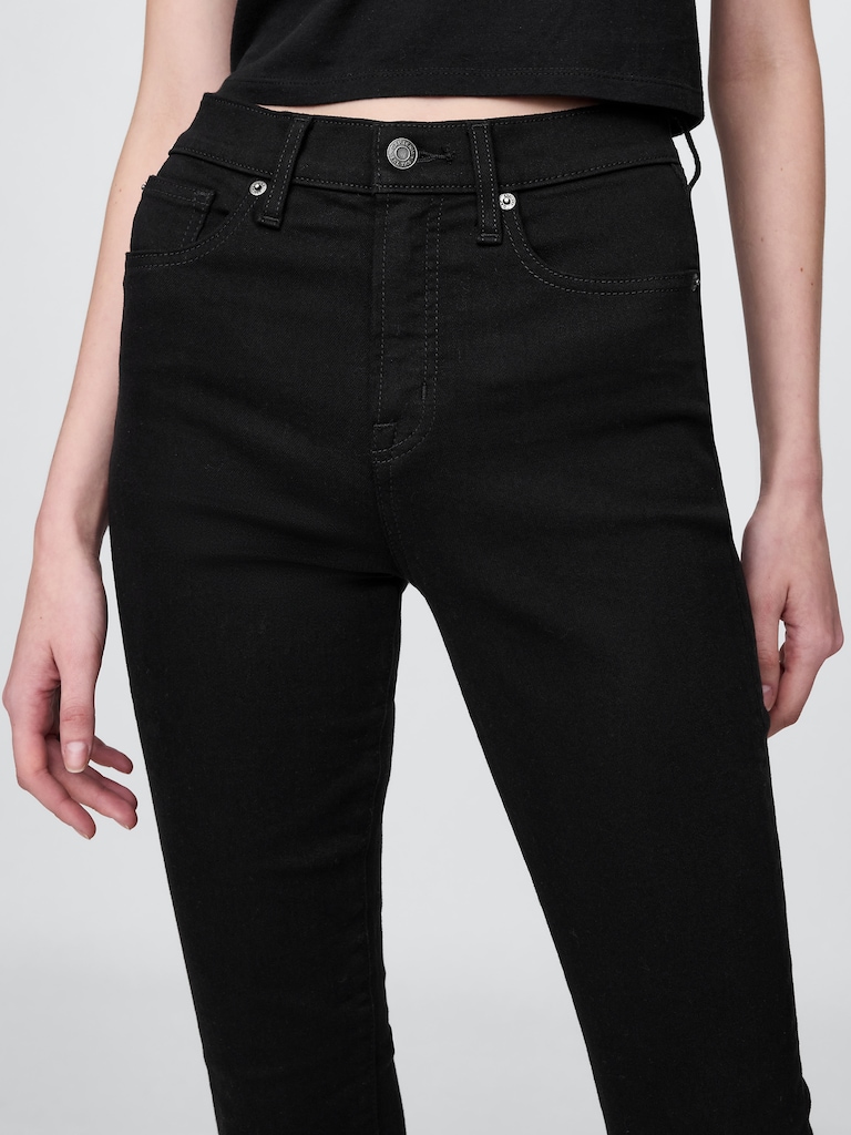 High Rise True Skinny Jeans