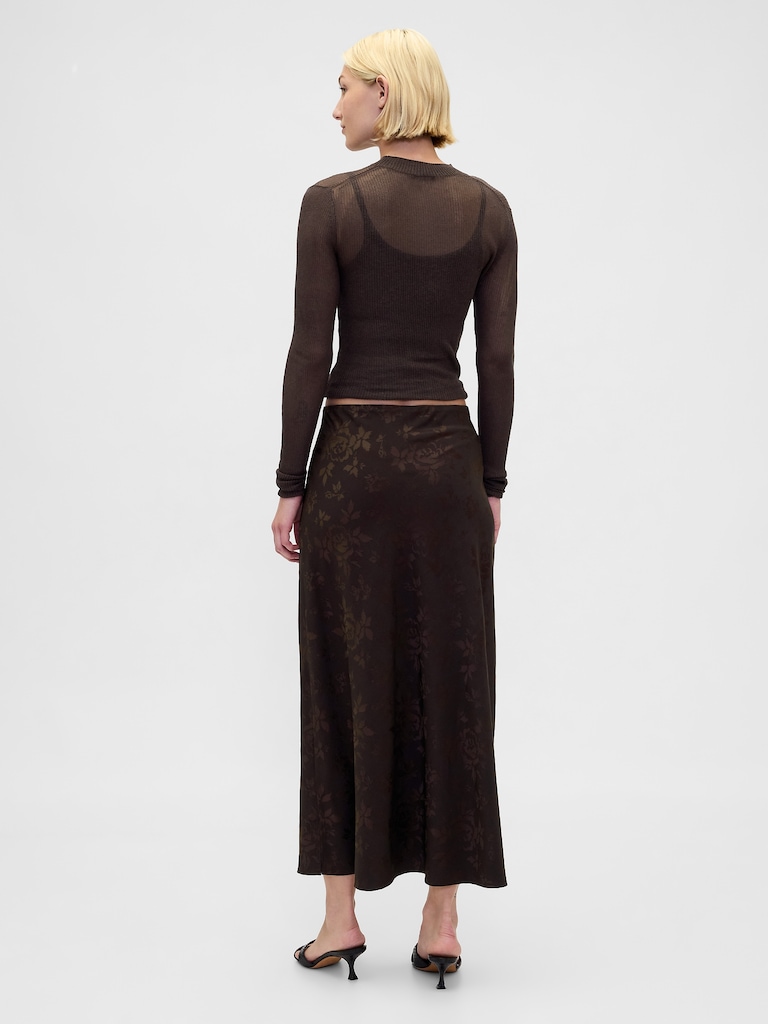 Maxi Slip Skirt