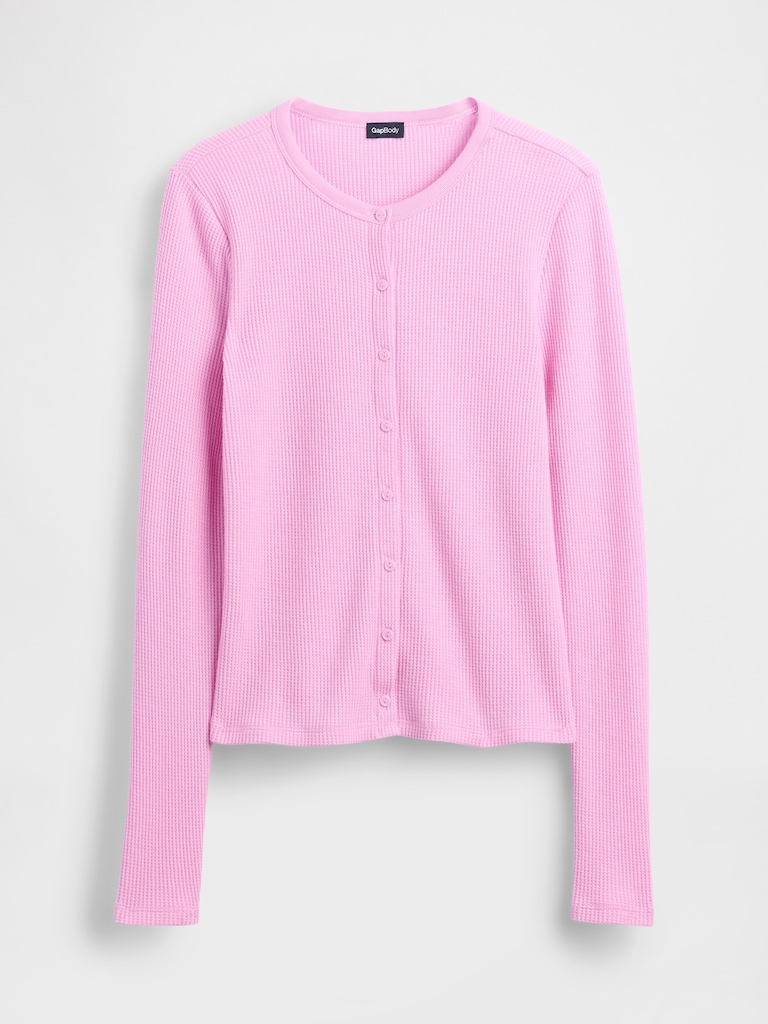 Waffle PJ Cardigan