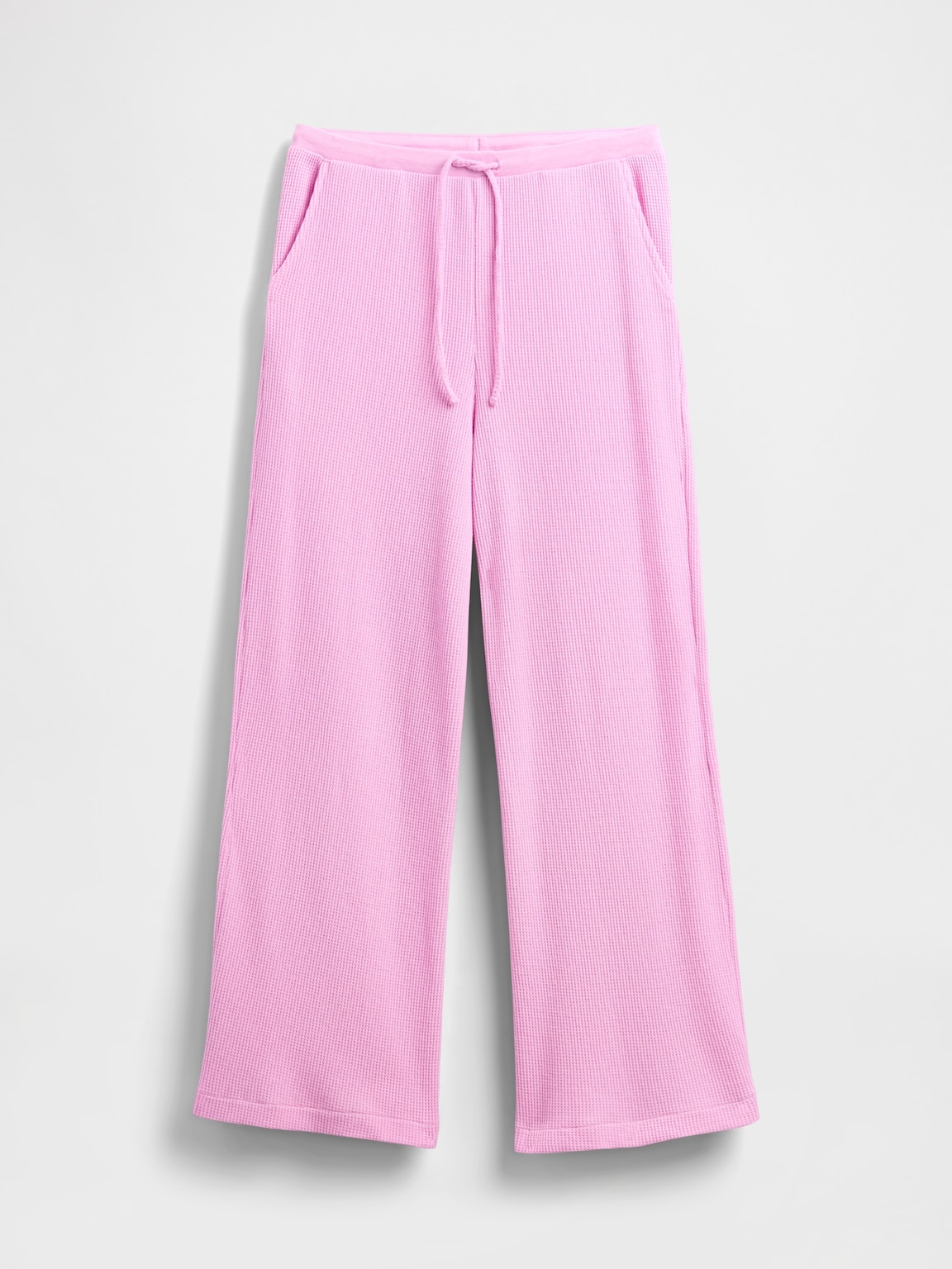 Waffle Wide-Leg PJ Pants