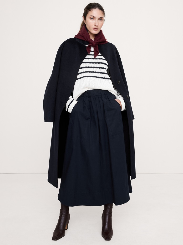 Cotton Roll-Neck Sweater