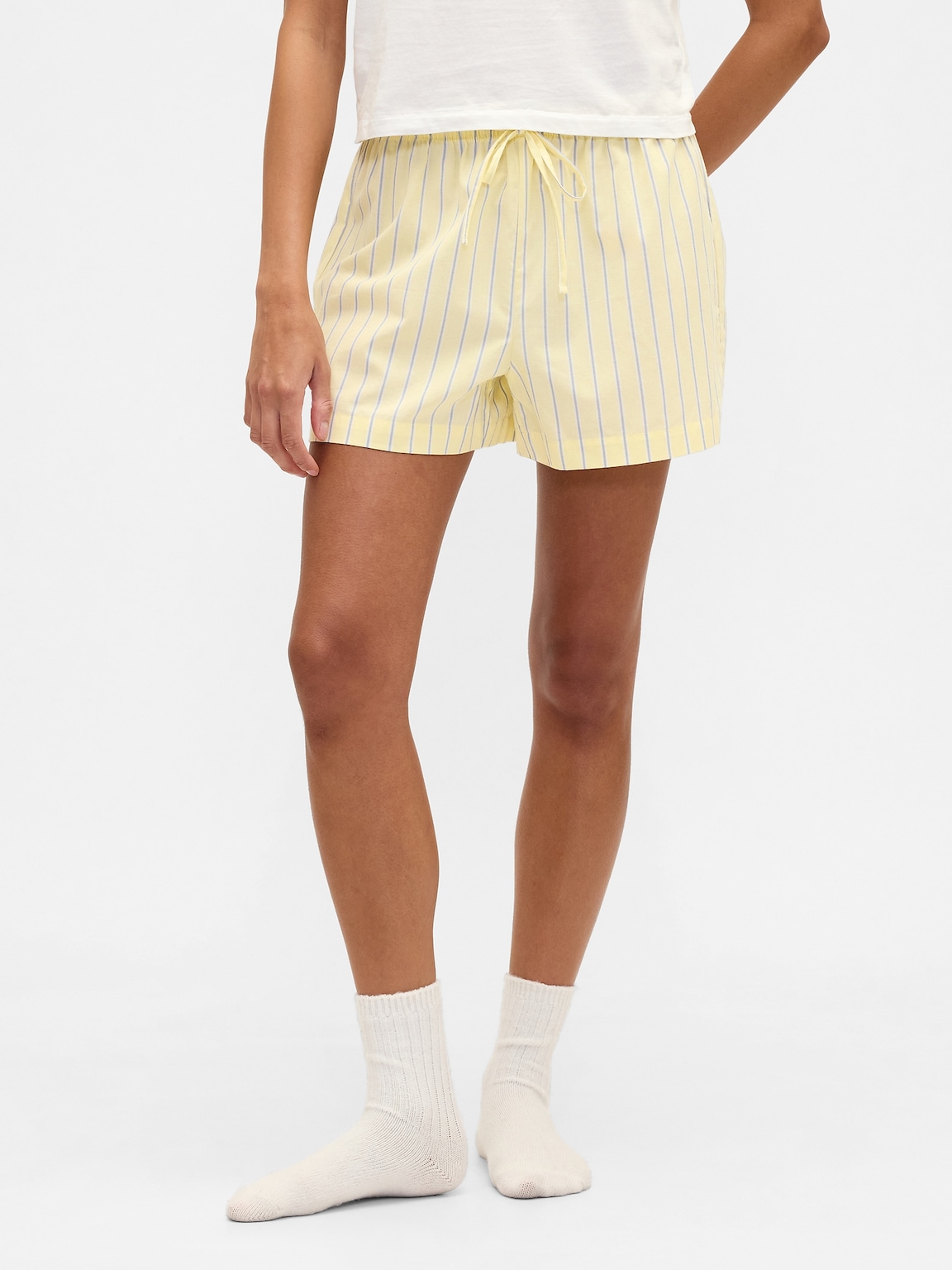 Poplin PJ Shorts