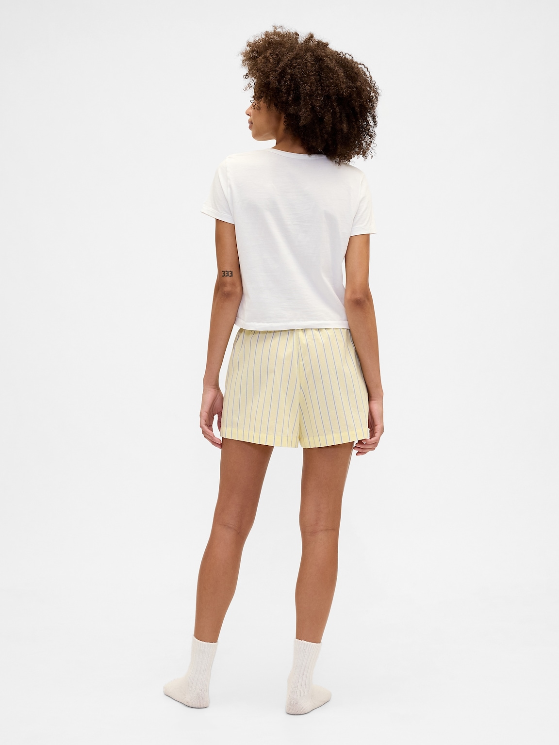 Poplin PJ Shorts