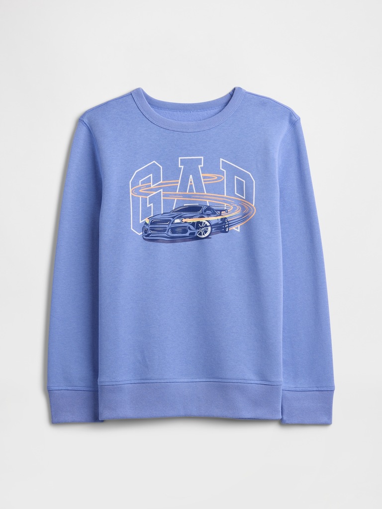 Kids Crewneck Graphic Sweatshirt